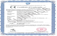 Sunrise Cert-CE- 240LVD